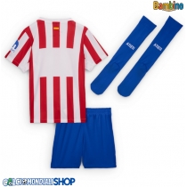 Maglie da calcio Atletico Madrid Prima Maglia Bambino 2025-26 Manica Corta (+ Pantaloni corti)
